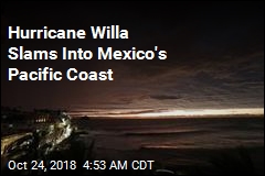 Hurricane Willa Hits Penal Colony, Mexico Mainland