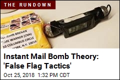 As Mail Bombs Were Found, Cries of &#39;False Flag&#39; Sprang Up