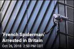 UK Grounds &#39;French Spiderman&#39;