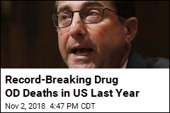 Record-Breaking Drug OD Deaths in US Last Year