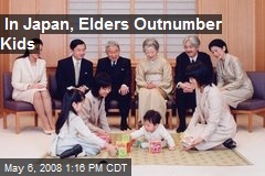 In Japan, Elders Outnumber Kids