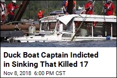 Duck Boat Captain Indicted in Sinking That Killed 17