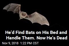 He&#39;d Find Bats on His Bed and Handle Them. Now He&#39;s Dead