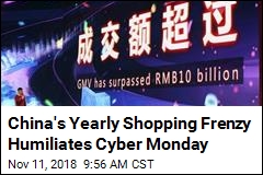 China&#39;s Yearly Shopping Frenzy Humiliates Cyber Monday