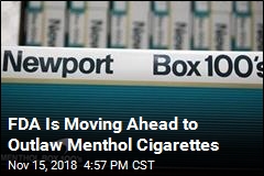 FDA Is Moving Ahead to Outlaw Menthol Cigarettes