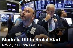 Markets Off to Brutal Start