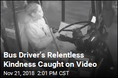 Bus Driver&#39;s Relentless Kindness Caught on Video