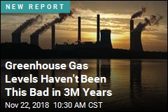 Greenhouse Gas Levels Haven&#39;t Been This Bad in 3M Years
