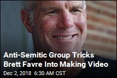 Brett Favre Duped Into Making Anti-Semitic Video