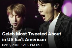 Most Tweeted About Celeb in US Isn&#39;t American