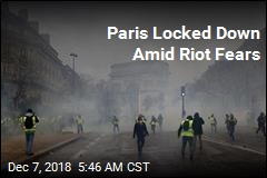 Paris Locked Down Amid Riot Fears