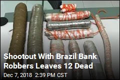 Shootout With Brazil Bank Robbers Leaves 12 Dead