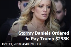 Judge Orders Stormy Daniels to Pay Trump $293K