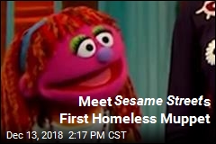 This Is Sesame Street &#39;s First Homeless Muppet