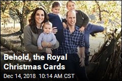 Behold, the Royal Christmas Cards