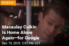 Macaulay Culkin Is Home Alone Again&mdash;for Google
