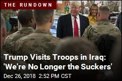 Trump Makes Surprise Trip to Visit Troops in Iraq