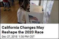 California Moves to Make Earlier Impact on 2020 Race