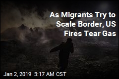 Border Agents Fire Tear Gas Across Mexico Border