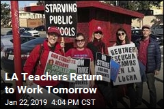 Striking LA Teachers Returning to Work