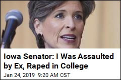 Iowa Senator: I Was Assaulted by Ex, Raped in College