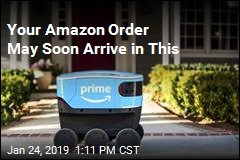 This Amazon Robot Is Now Delivering Stuff