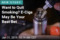 Vaping Helps Smokers Quit Better Than Gum, Patches