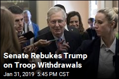 Senate Rebukes Trump on Troop Withdrawals