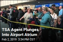 TSA Agent Plunges to His Death in Airport