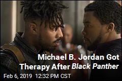 Michael B. Jordan Sought Therapy After Black Panther