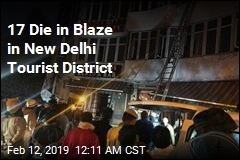 17 Die in Blaze in New Delhi Tourist District