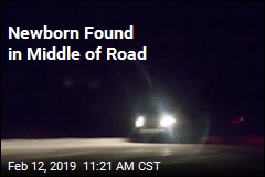 Newborn Found in Middle of Road