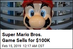 Super Mario Bros. Game Sells for $100K