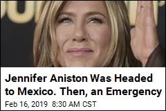 Jennifer Aniston Party Plane Makes Emergency Landing