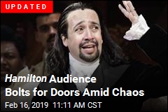 Hamilton Audience Bolts for Doors Amid Chaos