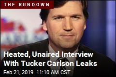 A Tucker Carlson Interview Quickly Goes Off the Rails