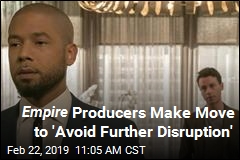 Smollet Axed From Rest of Empire Season