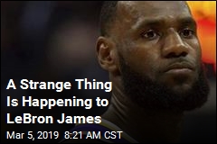 A Strange Thing Is Happening for LeBron James