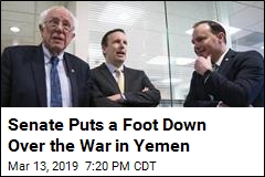 Senate Puts a Foot Down Over the War in Yemen