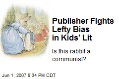 Publisher Fights Lefty Bias in Kids' Lit