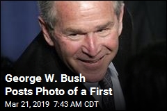 George W. Bush Achieves a Personal First