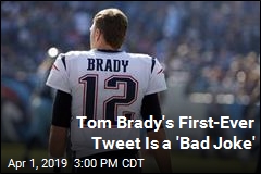 Tom Brady Sends His Very First Tweet