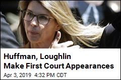 Huffman, Loughlin Make First Court Appearances