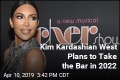 Kim Kardashian West Plans to Take the Bar in 2022