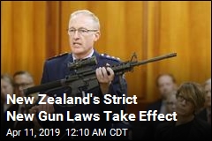 New Zealand&#39;s Strict New Gun Laws Take Effect