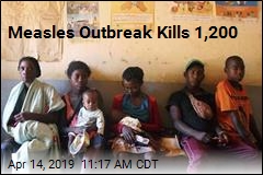 Measles Outbreak Kills 1,200