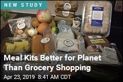 Meal Kits Better for Planet Than Grocery Shopping