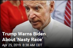 Trump Responds to Biden&#39;s Entry Into Race