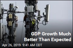 GDP Growth Much Better Than Expected