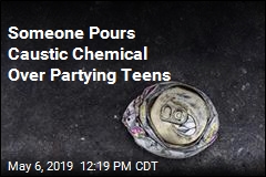 As Teens Party, Someone Throws Caustic Chemical on Them